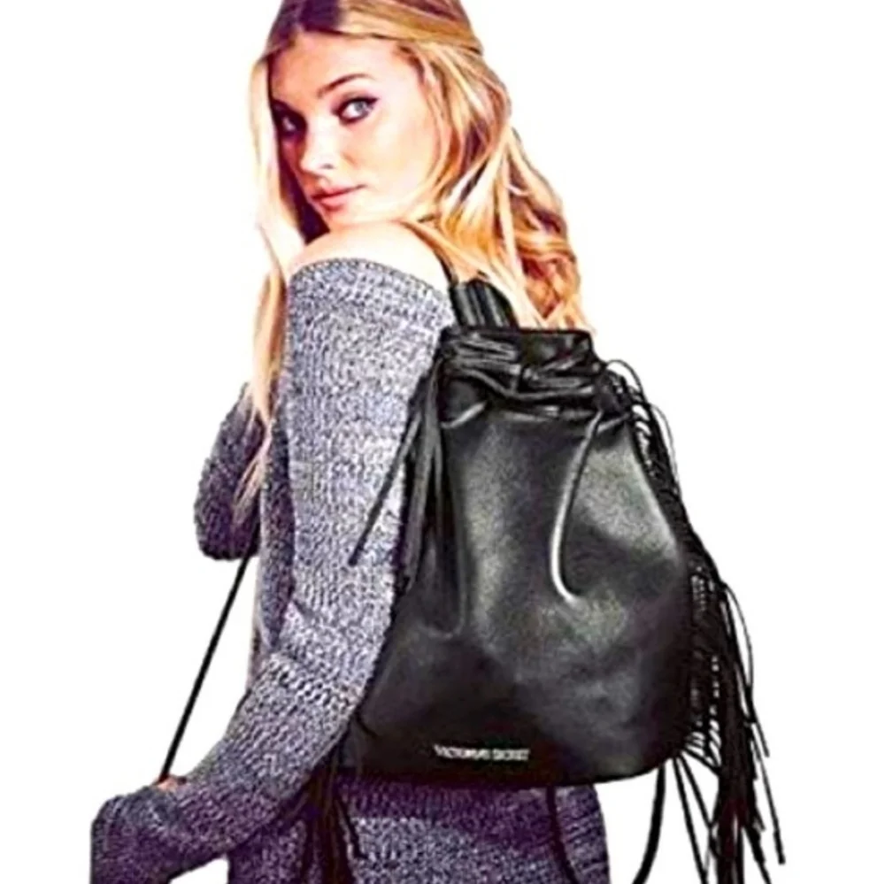 Victoria Secret Fringe Backpack - Picture 2 of 7